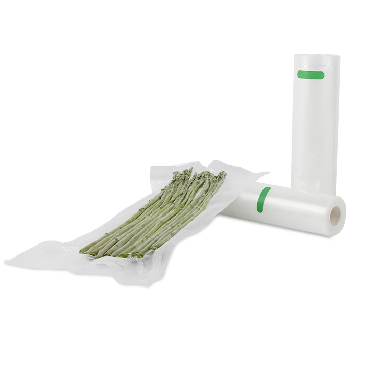 
Custom Pe Embossed Transparent Vacuum Sealer Bag Roll To Food Packaging Seal Pack Plastic Storage Bag For Reusable 