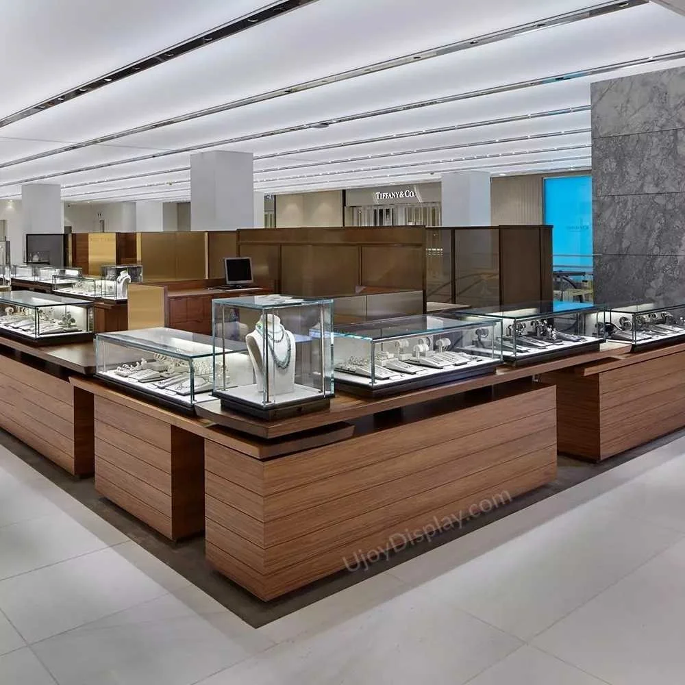 Customized jewelry showcases manufacturer