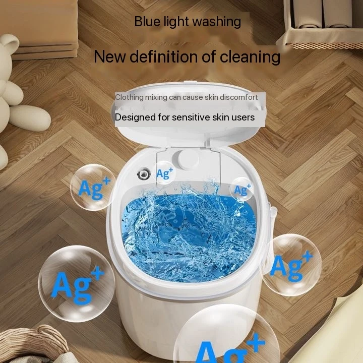 Hot Selling Portable Mini Plastic Washing Machine Small Semi-Automatic Household Washer on Sale