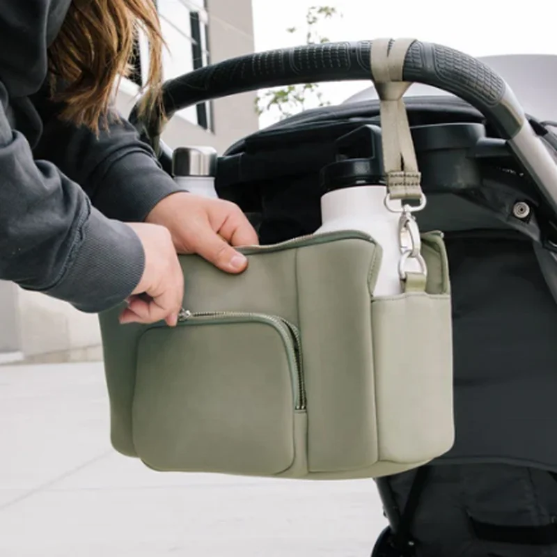 Новое поступление, водонепроницаемый Неопреновый тканевый подгузник, сумка-Органайзер для коляски