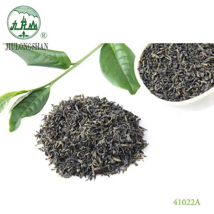 Te Verde Chun Mee Material Inclusion-free Organic Green Tea Gunpowder Green Chunmee Tea Bags In Uzbekistan Jiulongshan