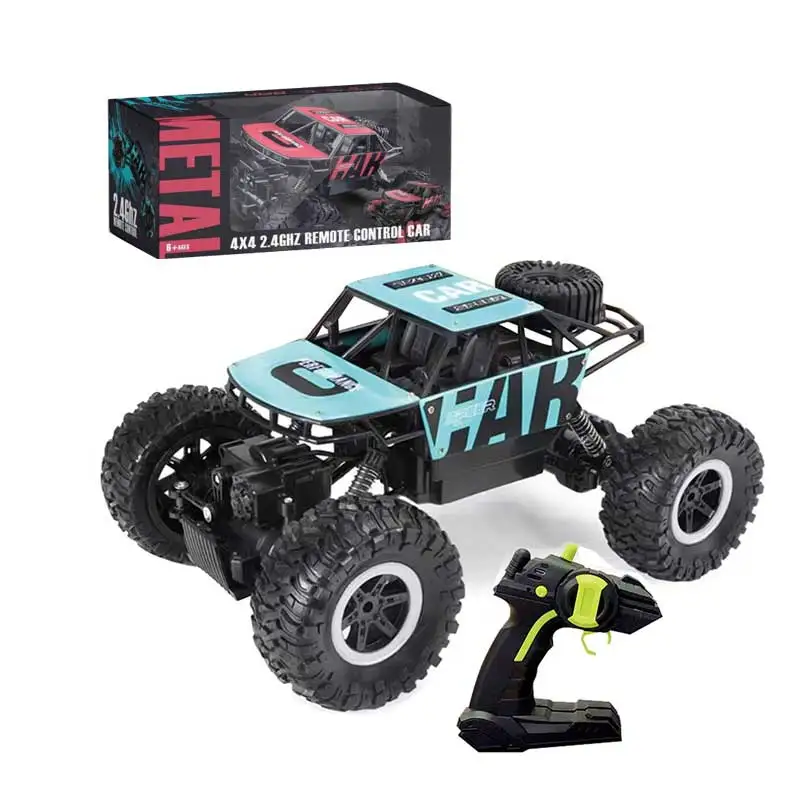 1:16 Scale Off-road Radio Control Vehicle 2.4G 4*4 Remote Control Rock Crawler Alloy RC Climbing Car For Kids