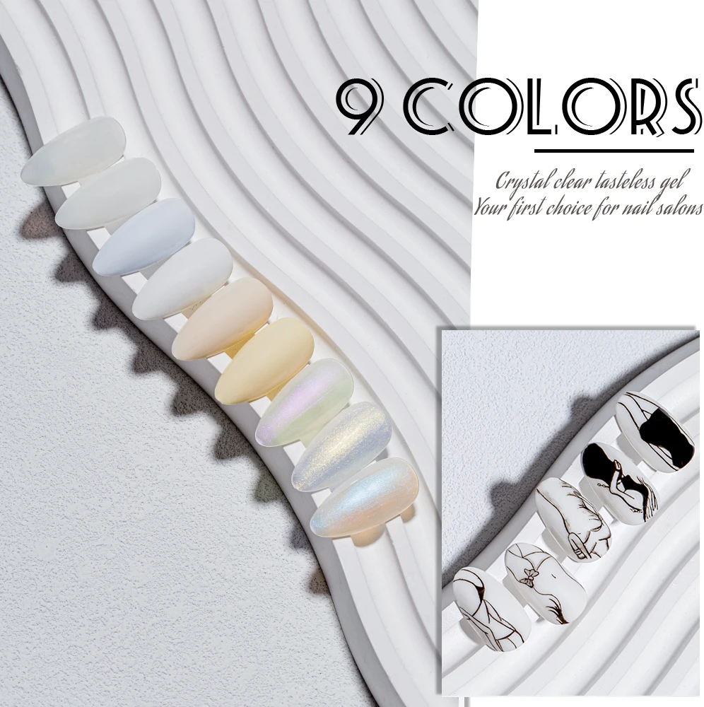 Customized Logo gel polish oem uv color gel Nail Polish set