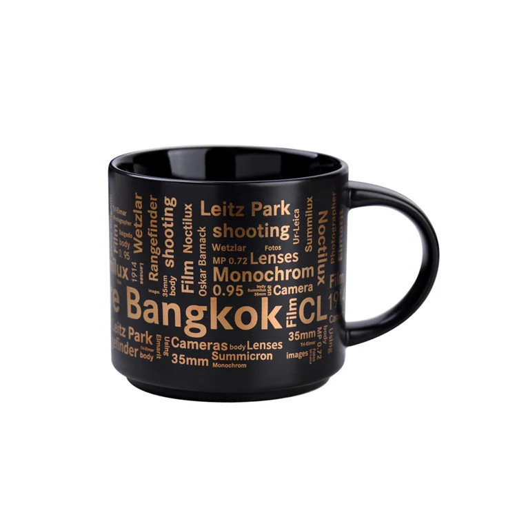 Unique Nordic Design Modern Extra Large 500ml Decorative Water Milk Coffee Mug Ceramic