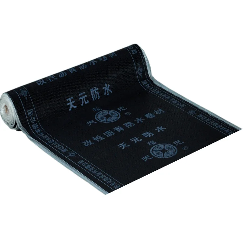 3mm 4mm thickness 1m wide  sbs adhesive torch type  fine sand waterproofing membrane