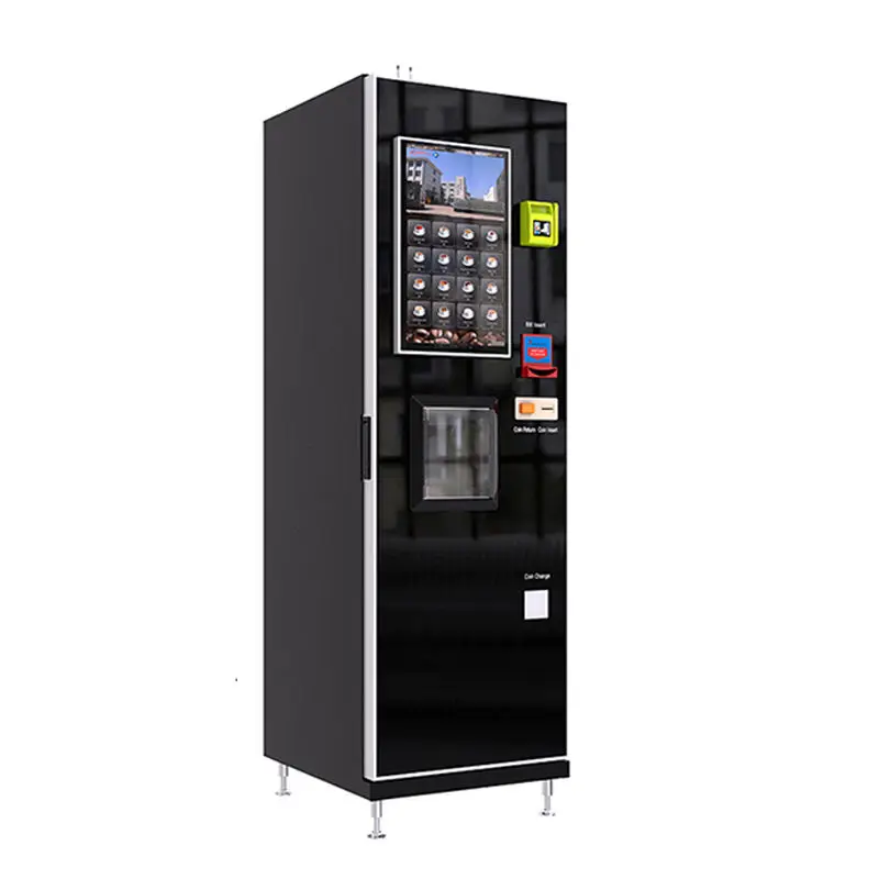 3 Flavors Japanese Coffee Vending Machine Fully Automatic Coffee Vending Machine