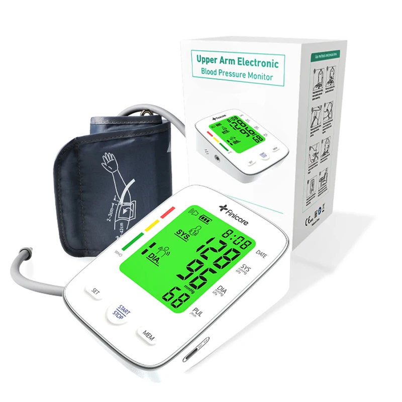 CE MDR Approval Customization Talking Automatic Digital Smart Blood Pressure Monitor Upper Arm Cuff Monitor