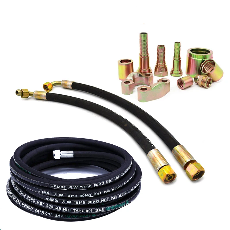 2022 RISING Repeat Buyers Choice 1sn 2sn 3sn 4sp 4sh 6sh high pressure hydraulic rubber hose assembly hoses and fittings