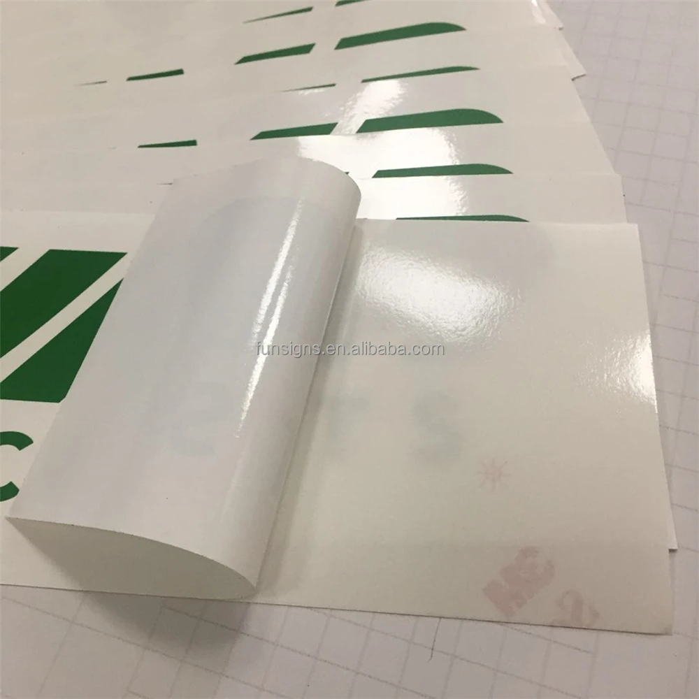 Custom Printing Outdoor Weatherproof Vinyl Sticker Die Cut Logo Window Decal Bumper Car Sticker