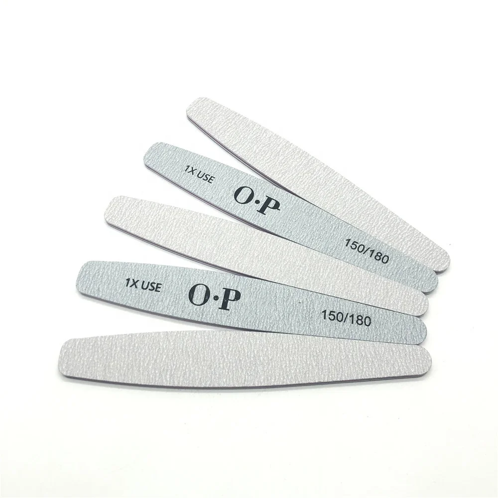 Высокое качество, двухсторонний печать логотипа Топ Япония наждачная бумага Зебра пилочка для ногтей 180/240 пилочка для ногтей