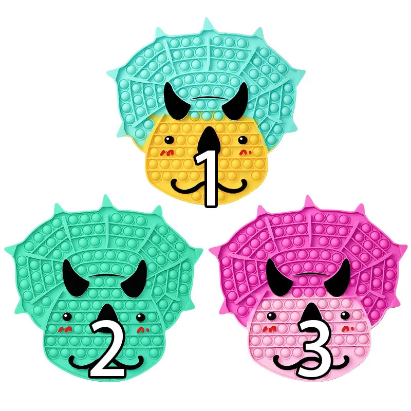 Chinese Fun Poppet Cute Bubble Sensory Lovely Fidget Toys New Push Newest Stress Silicone Push Bubble Fidget Toys For Children