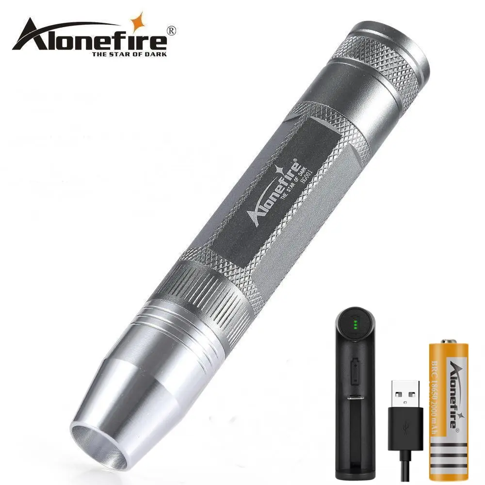 Alonefire HG001 yellow light Led Handheld Portable Gem Torch Professional Jade Ore Flashlight Gemstone Appraisal 18650 battery