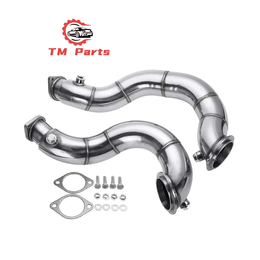 3 inch Exhaust Downpipe For BMW N54 2007-2010 E90/E91/E92/E93/E82/135i/335i Stainless Steel Down Pipe
