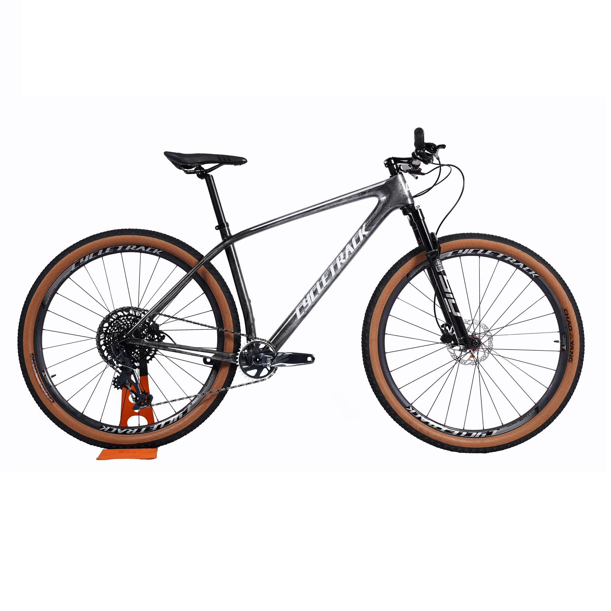 CYCLETRACK 29 inch Mountain Bike Carbon Fiber Frame Suspension fork 12 Speed Disc Carbon Rim MTB Bicycle Bicicletas in Stock