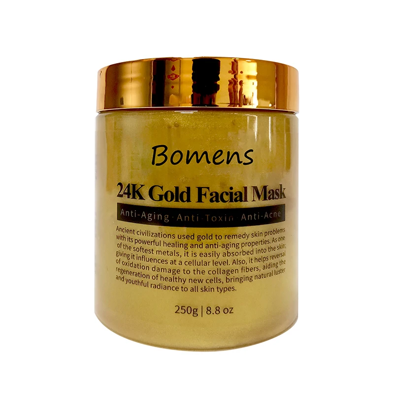 24K Gold Body & Facial Scrub Anti Aging Face and Body Scrub Formula Helps Bringing Youthful Radiance