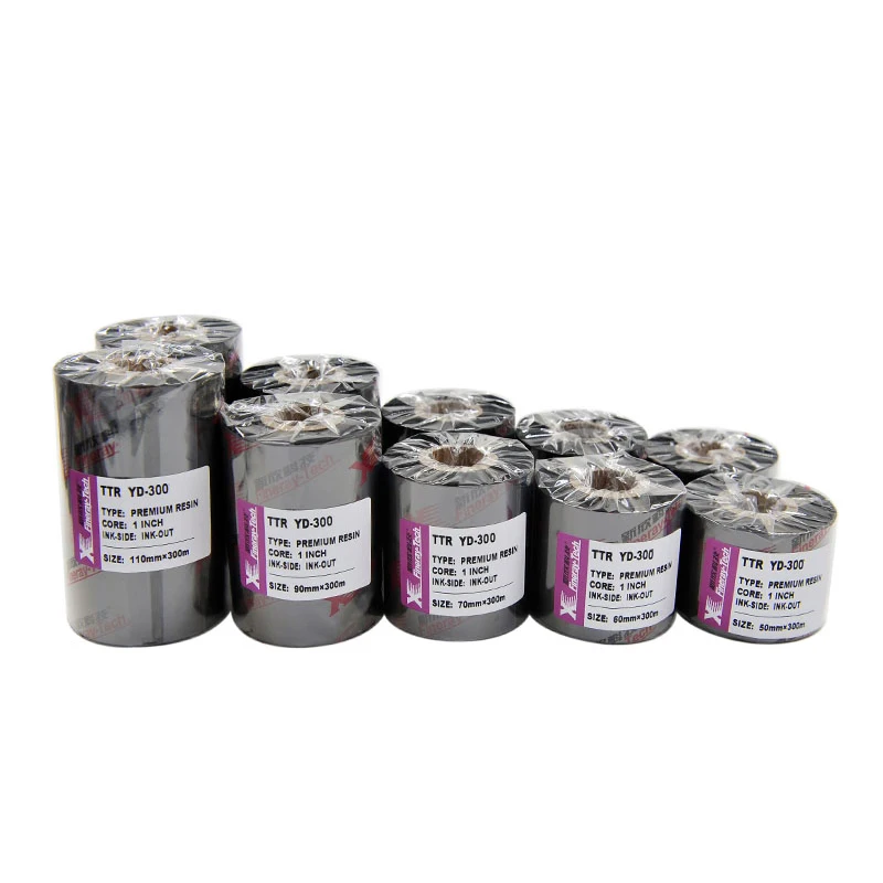 FINERAY High Performance Label Printer Ribbon Thermal Transfer Product Trademark Tag Printing Ribbon
