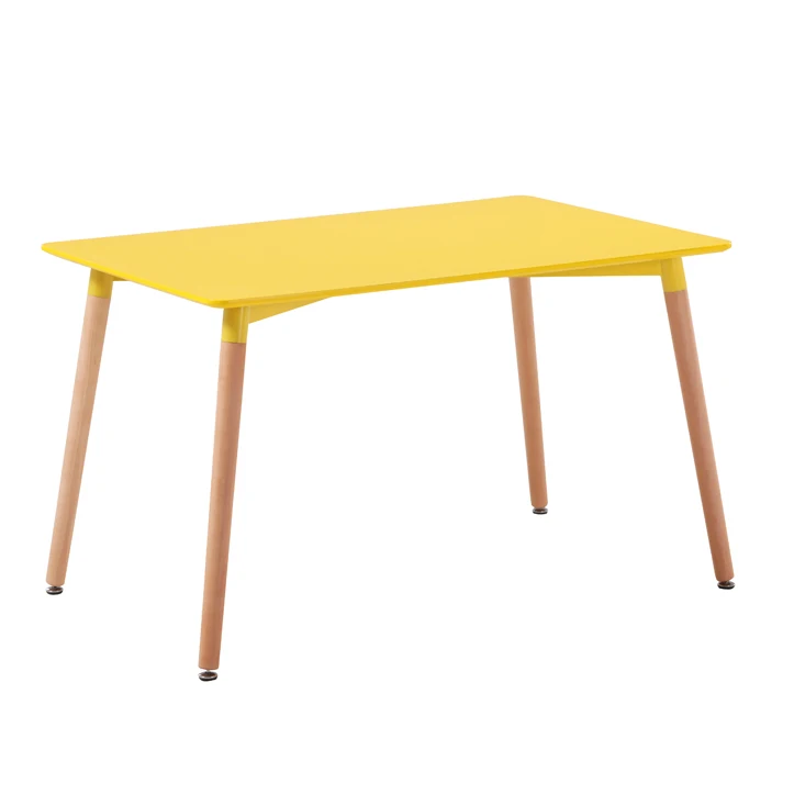 Hot sale restaurant outdoor indoor garden dining table set living room wooden table