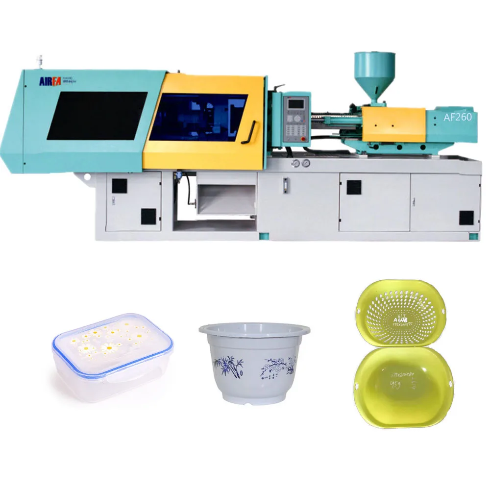 AF-260 Ton Airfa Plastic Bucket Making Machine for Food Plate Faceplate