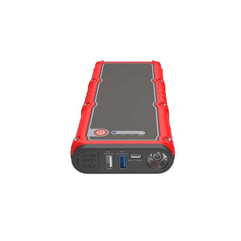 High Power 12V Jump Starter 16000mAh Jump Start Battery Charger 12v Lithium Car Jump Power Bank