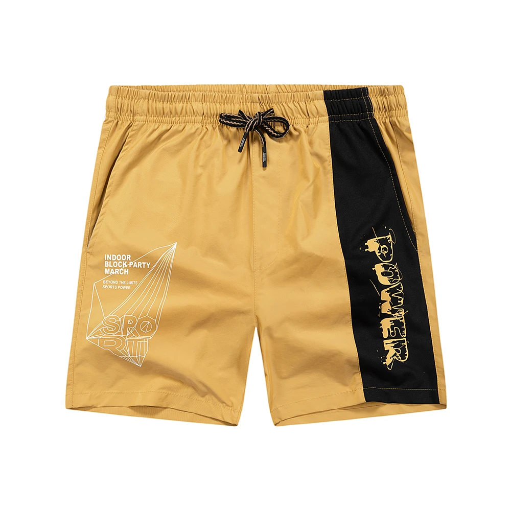 
Custom Mens Contrast Pants Men Colorblock Track Shorts 