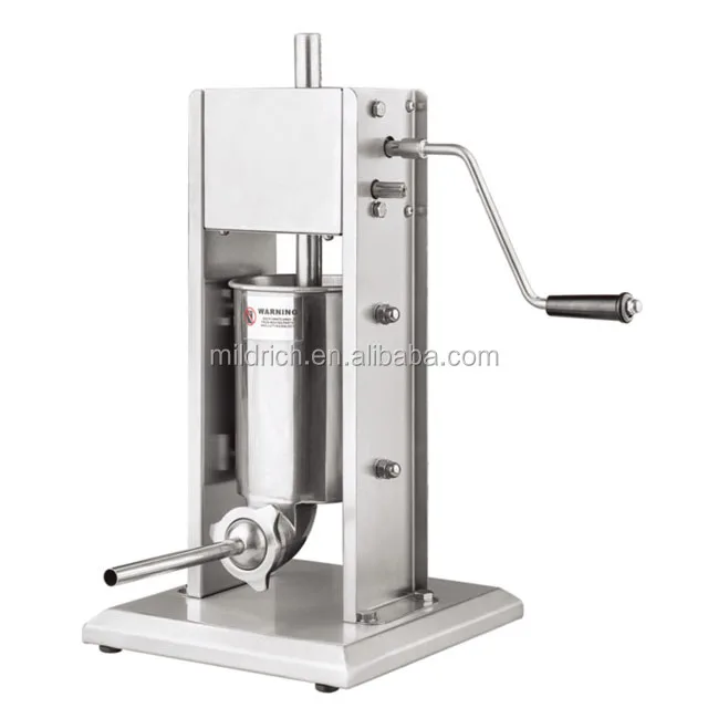 Sausage Stuffer Filler 3l/5l/7l/10l Vertical Meat Sausage Filling Machine with Stainless Steel Tube