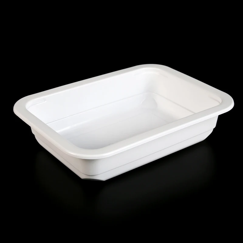 700ml Food Grade Blister PP Disposable Frozen Meat Packaging Food Plastic Tray