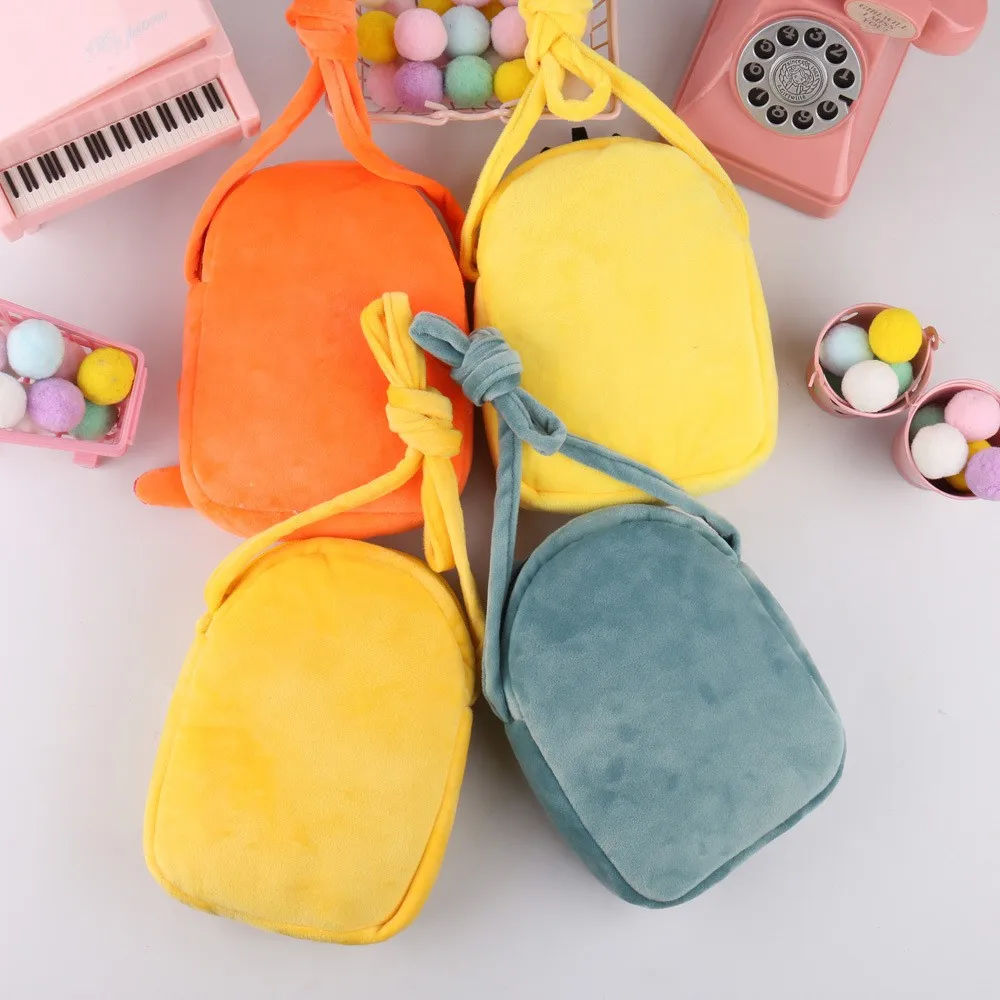 Cartoon Koda Duck Little Fire Dragon Capybara plush shoulder bag bag female students