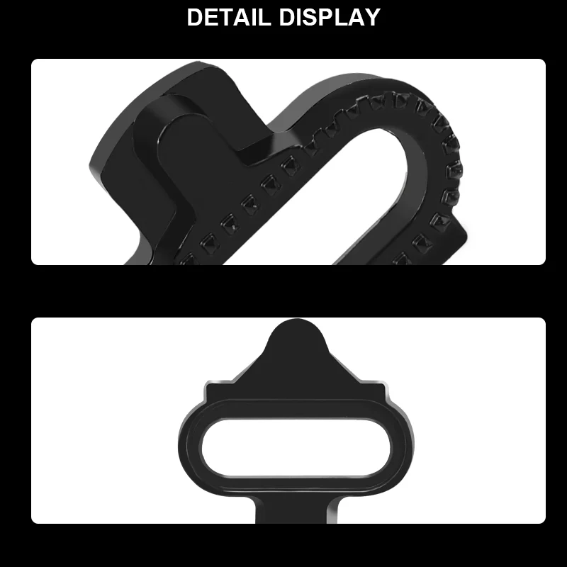 RIDERACE Bicycle Lock Plate Adapter Converter Mountain Bike Pedal SPD Shoes Copper Adapter Clamp Plate No Clip Eggbeater Lock