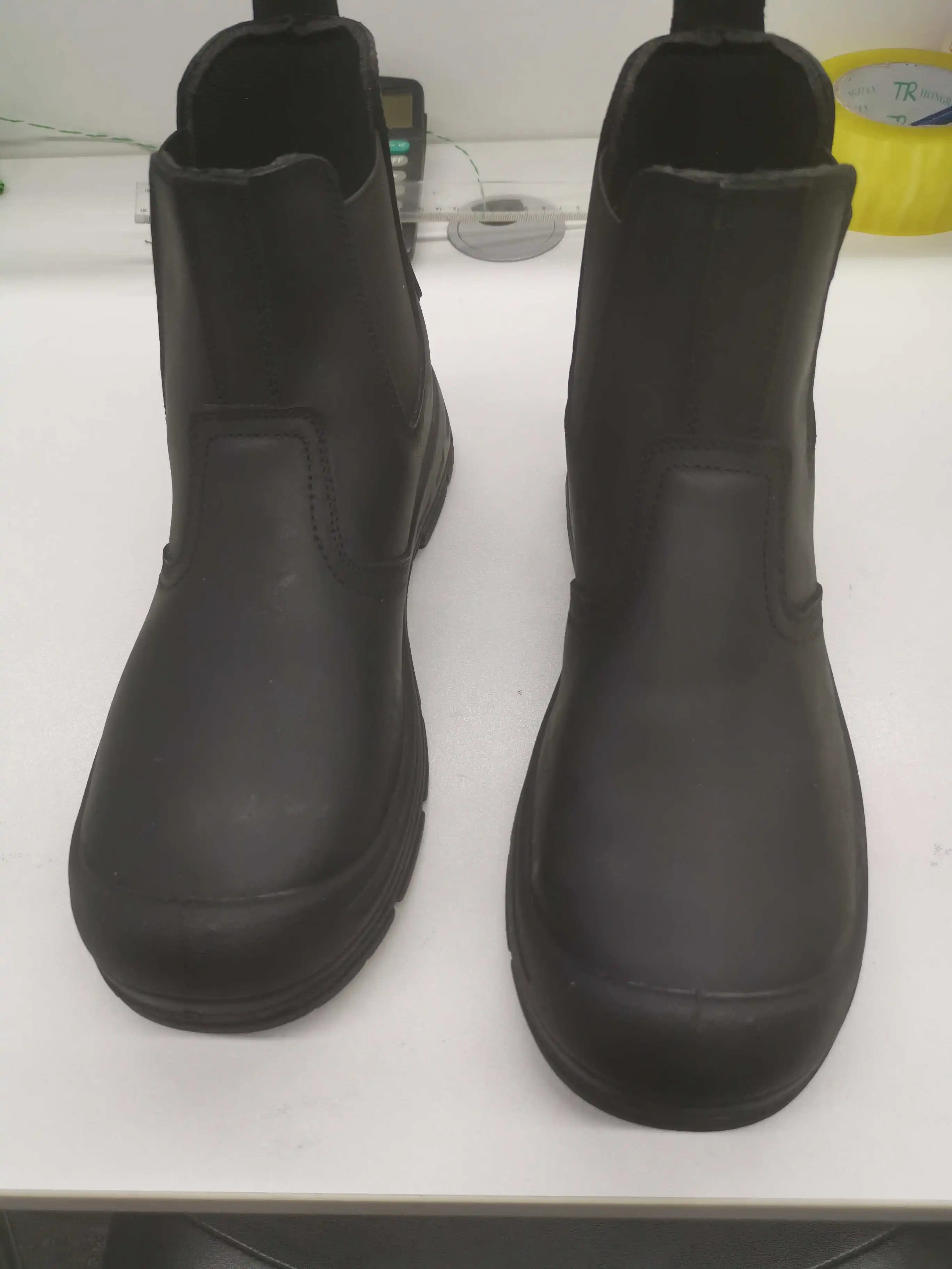 SAFETREE Chelsea Safety Boots Leather Boots with Steel Toe CE EN20345 S1P