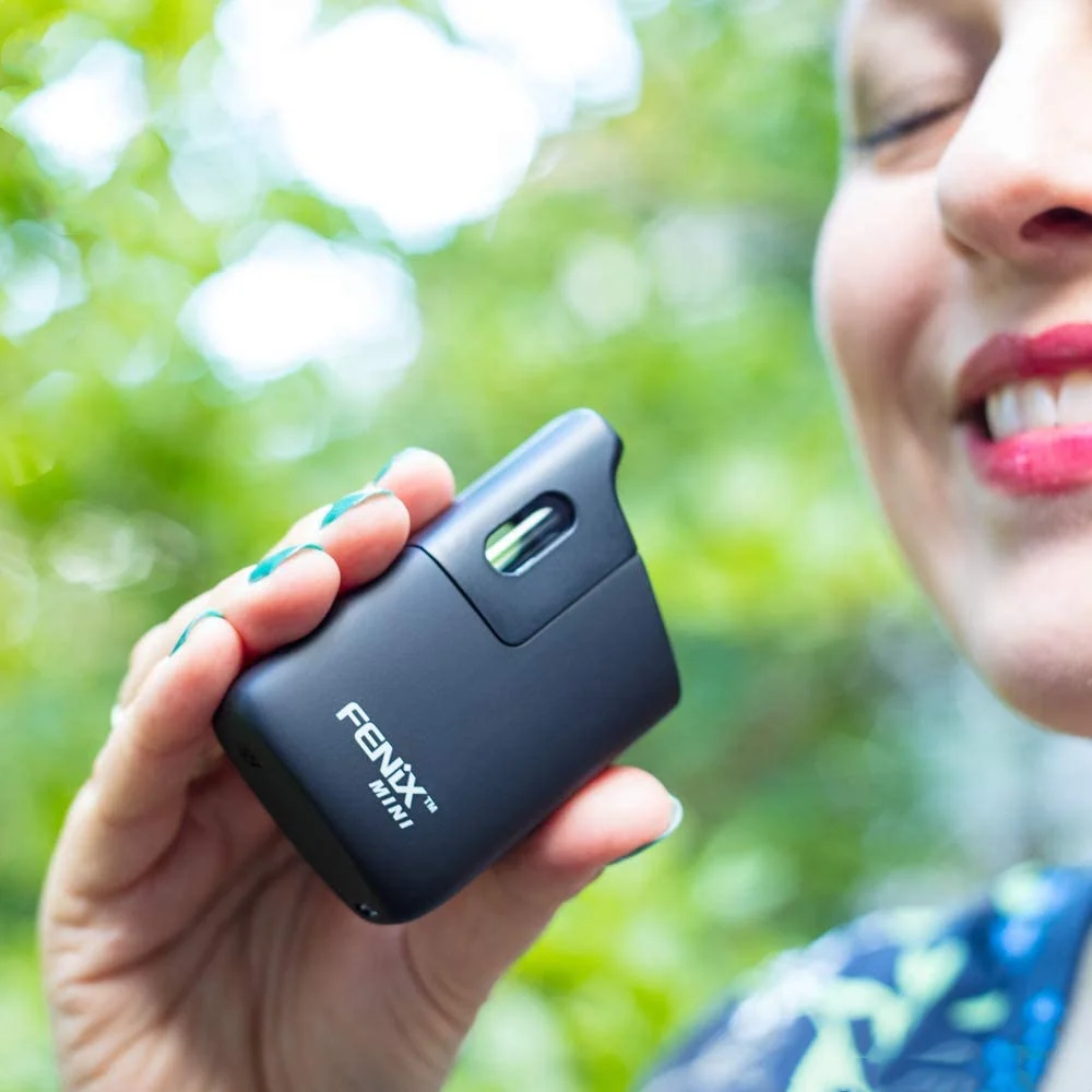 
Europe Hot Selling FENIX Vaporizer Electronic Cigarette Kit OLED Display Quartz Tank Fenix Mini Dry Herb Vaporizer 