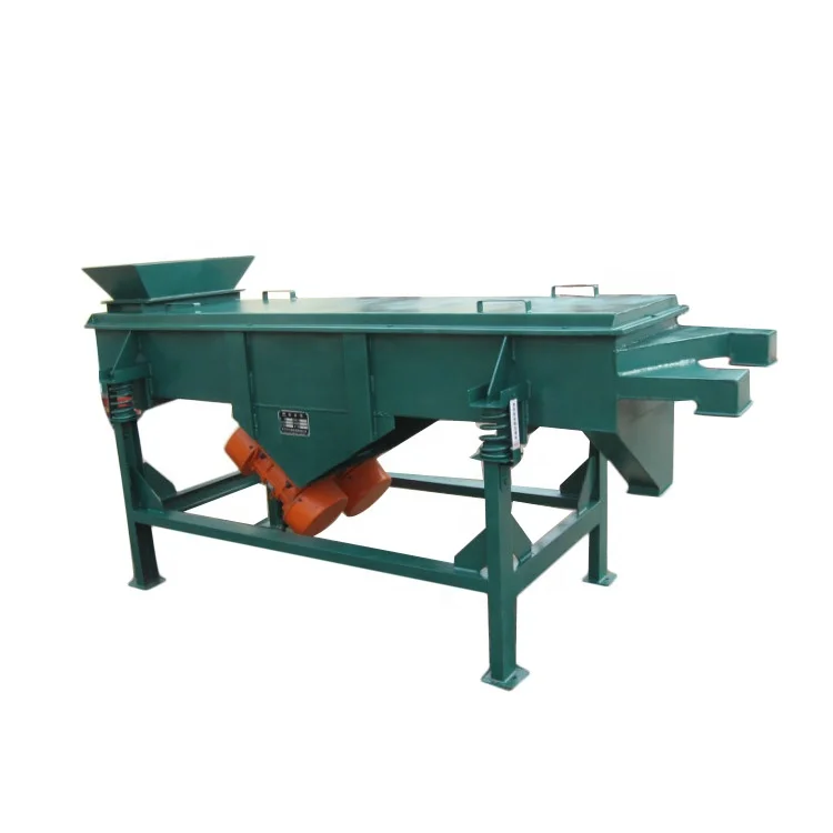 Cement Linear Vibrating Screen Particle Size Analysis Sieving Machine Electric