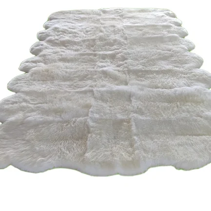 Меховые одеяла коврики для гостиной эко-загар новозеландская овечья кожа натуральная австралийская меховая и натуральная меховая длинная тарелка 6 b