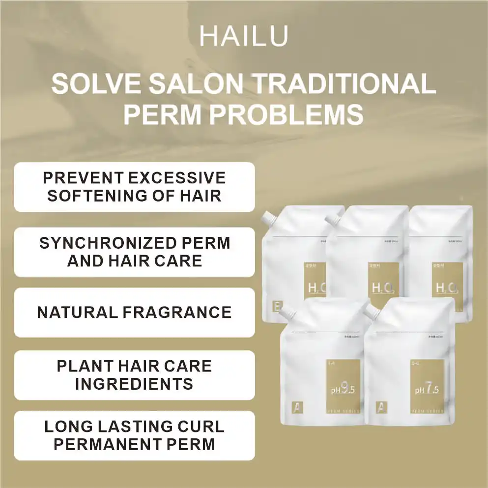 New Technology the Source Factory Keratin Health Curly Perm Hair Cream Multi-Function Curly Hair Perm Hair Curling Perm