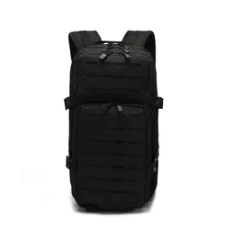 1201 Custom Wholesale OEM Camouflage Outdoor Mountain Climbing Tactical Blank Black Mens Work Backpack