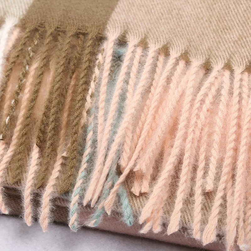 Cost-effective superior quality 100% cashmere scarf women man scarf cashmere plaid scarf cashmere