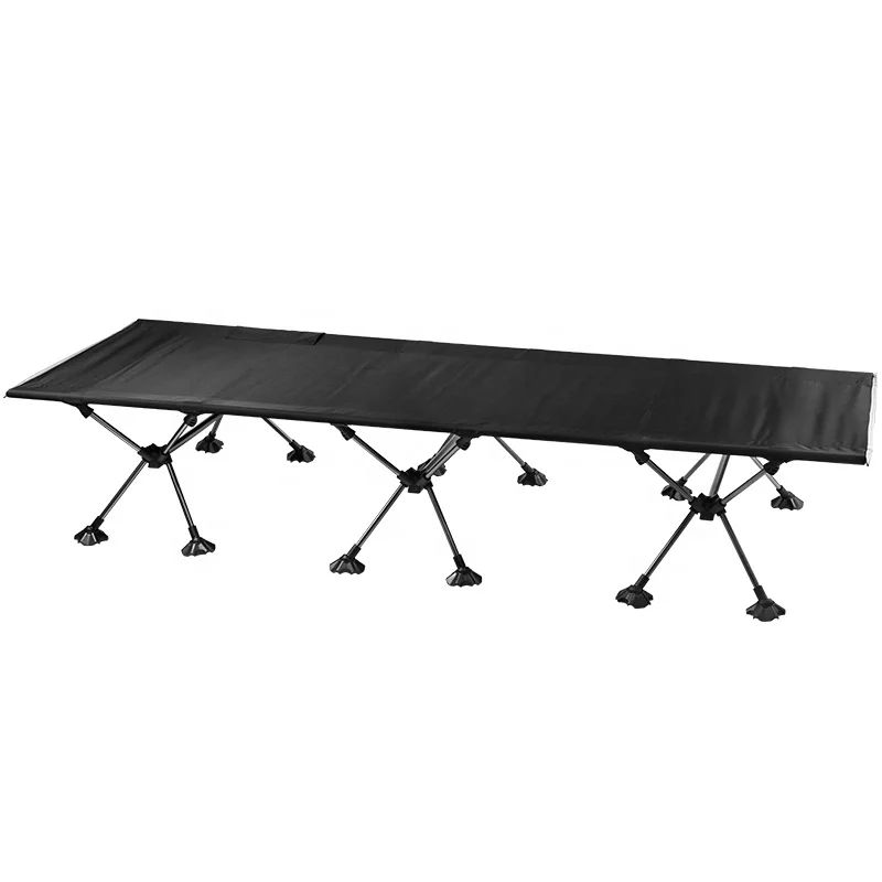 Ultralight Portable Aluminum Army Military Folding Camping Cot Bed for Adults