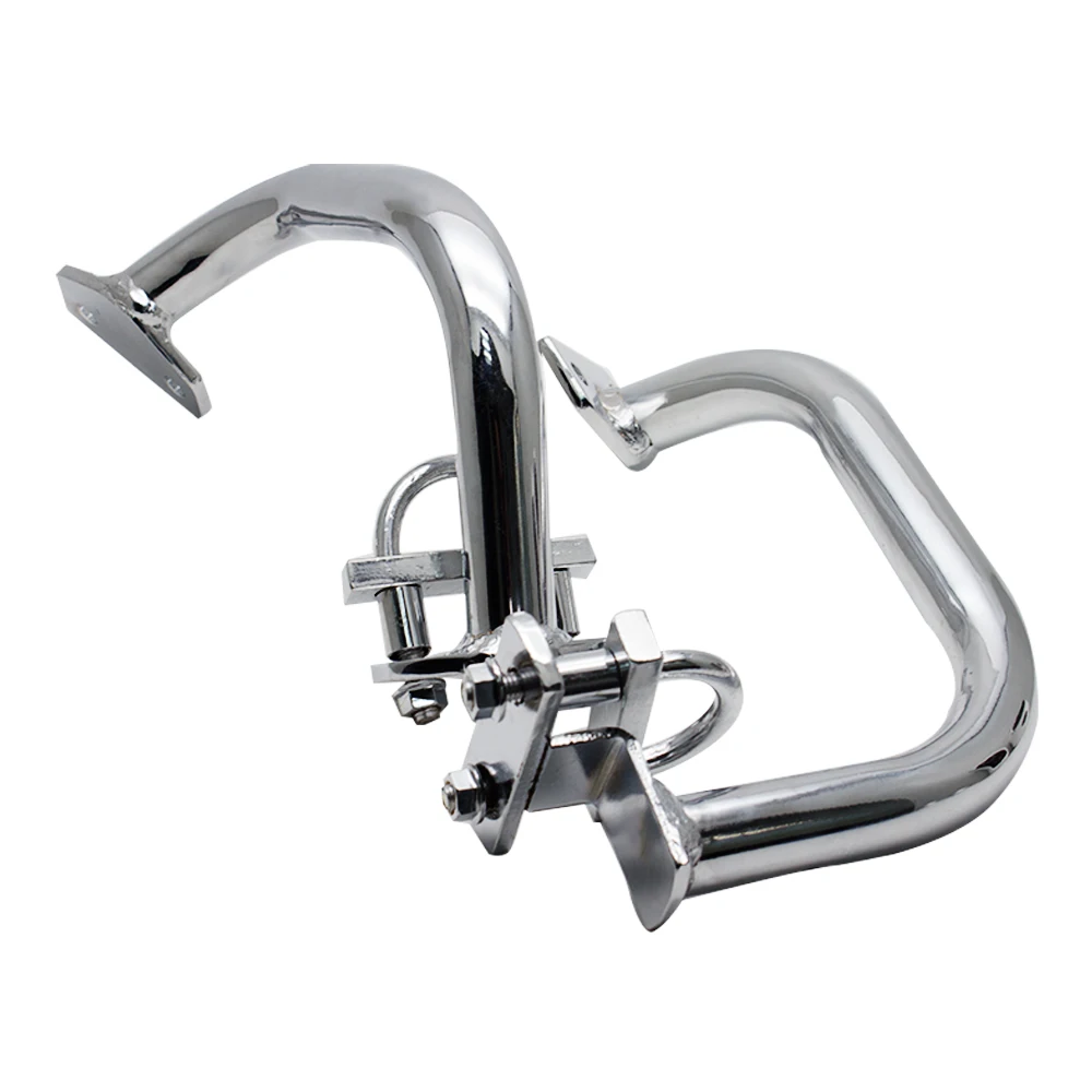 RACEPRO Motorcycle L & R Chrome Highway Engine Guard Crash Protector Bar For Yamaha XJR 1200 1300