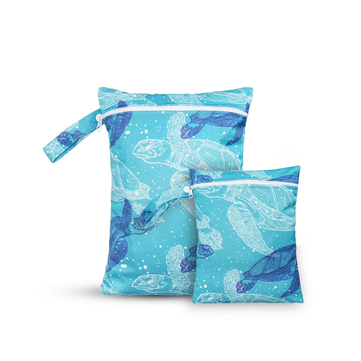 Happyflute Diaper wet and dry zip bag for diapers Waterproof baby bags for mom Diaper Wet Dry Bags