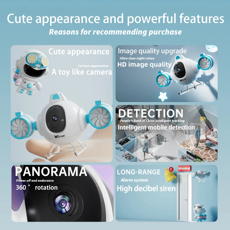 Yoosee 2MP CCTV Wireless Camera Motion Detection Alarming Baby Monitor CCTV Two Way Audio 1080p Wifi CCTV Camera