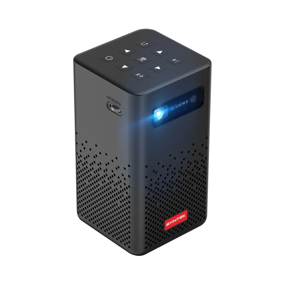 Мини-проектор BYINTEK P20 Wif мультимедийный Видеопроектор для дома и игр на открытом воздухе 4K портативный проектор путешествий