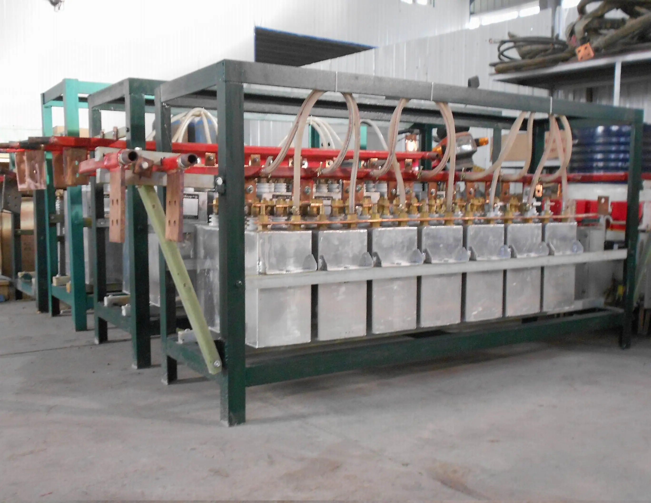 1 ton intermediate frequency aluminum cans melting induction furnace