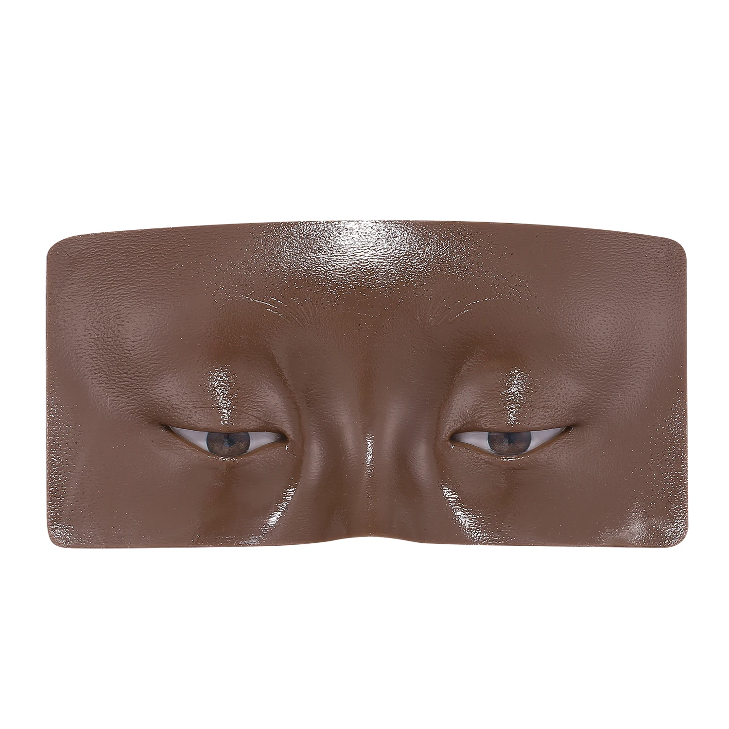 The Perfect Practicing Makeup Silicone Face Eye Pad Bionic Skin for Make Up Face Eyelash Eyebrow Makeup Practice Face Board Skin