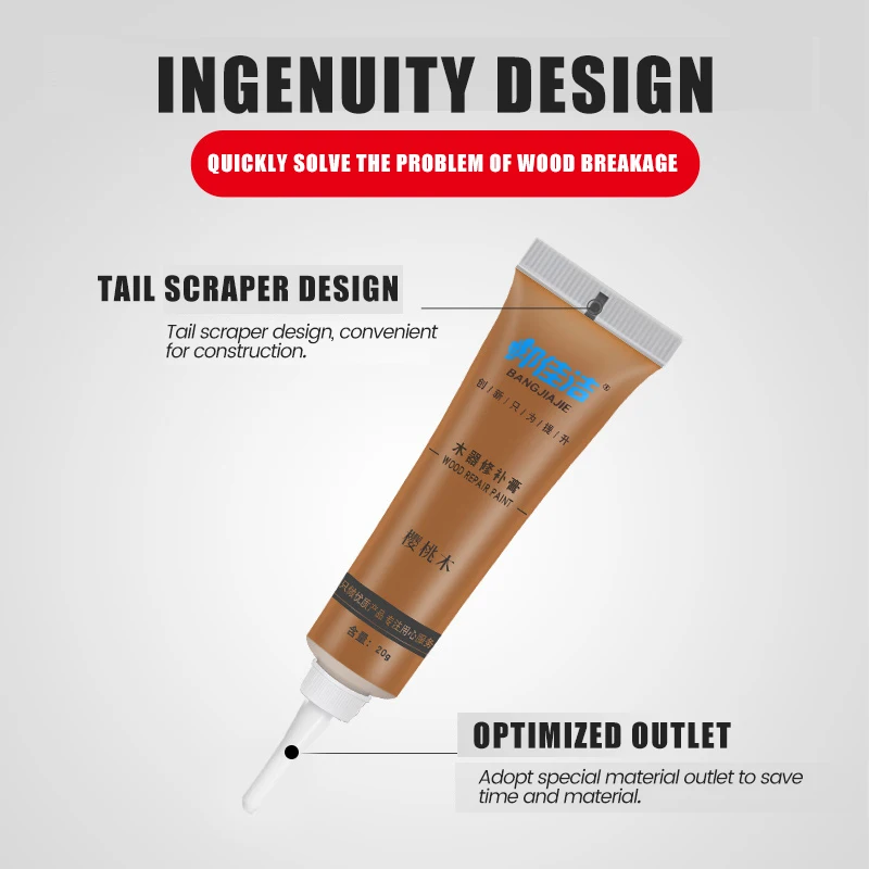 
Furniture repair paste, wood chip filling 