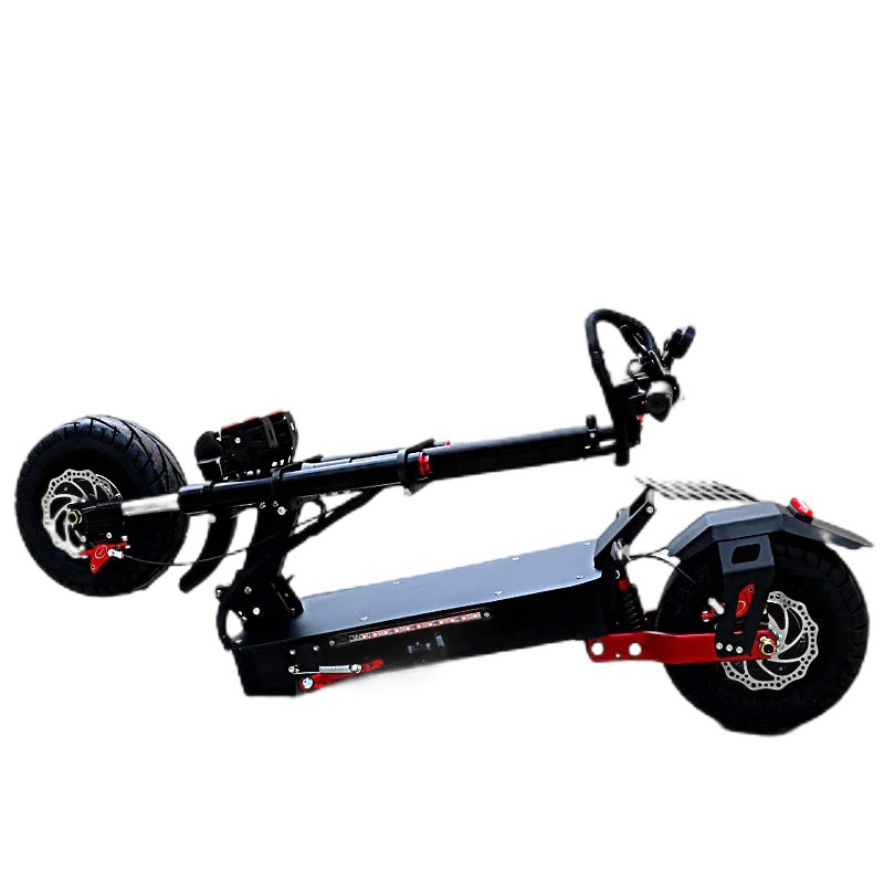 Dokma D118 13inch 60V/72V 4000W*2 moped electric dual motor scooter dualtron with lithium battery for adult