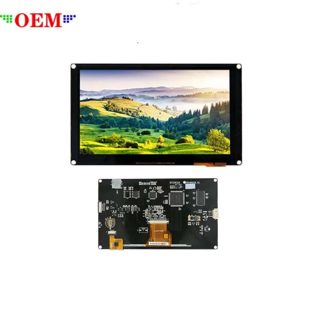 OEMY manufacturer Nextion 5.0 HMI Intelligent TFT Touch Display 5 inch LCD Smart USART UART Serial for smart home