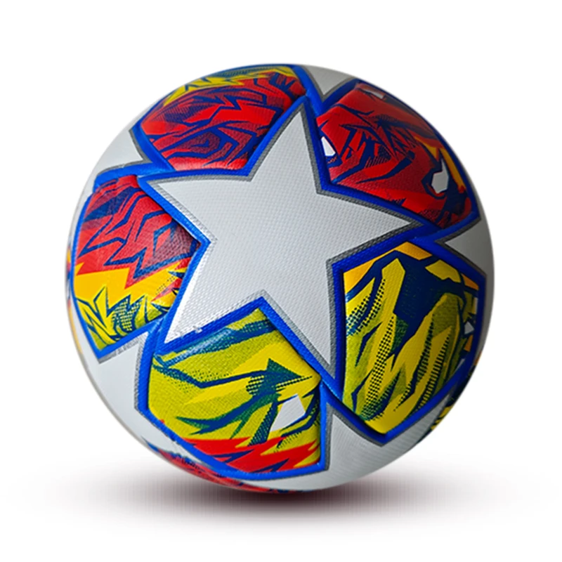 Factory wholesale high quality size 4 size 5 soccer ball official match professional thermal bonded leather pelotas de futbol