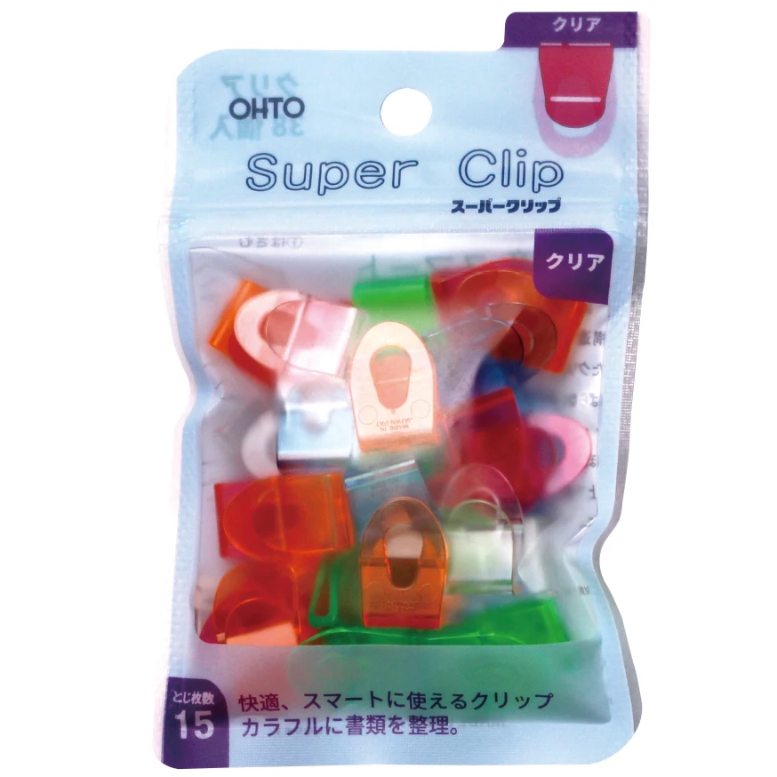 Easily Use Book Metal Colored Paper Clips With A Simple Structure