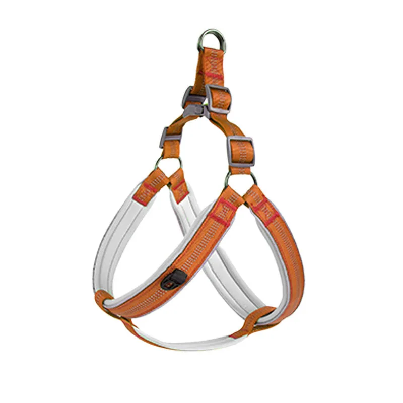 OEM Custom Luxury Dog Harness No Pull Pet Collar Set Reflective Dog Chest Strap Breathable Pet Dog Collar