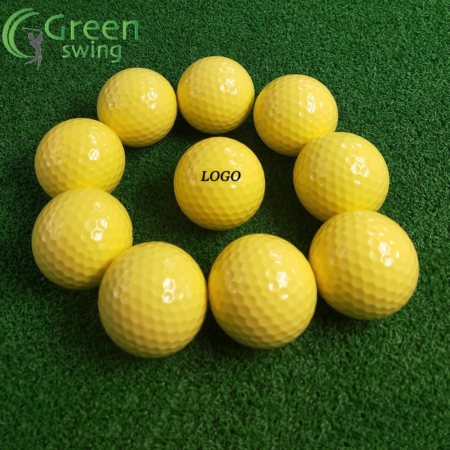 Fashion Yellow Range Practice Golf Ball with Best Price