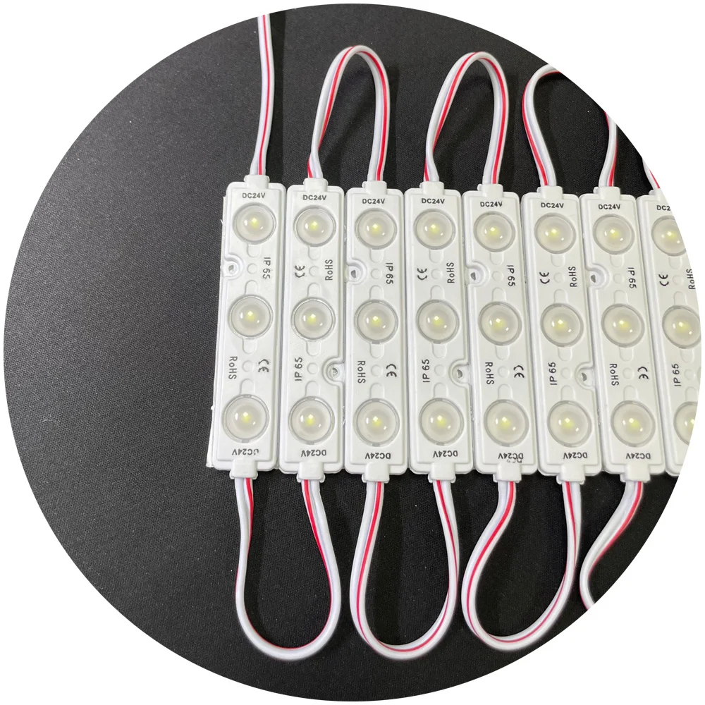 adv advertising brand illuminated pure white 6000k warm white 3000k dc24v smd2835 led module for channel letter